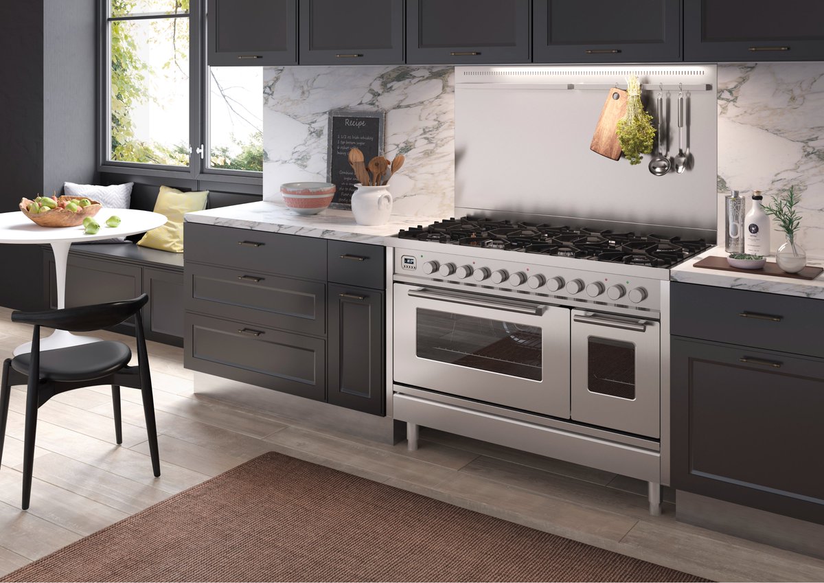 Efficiency and visual appeal make ILVE stand out amongst the crowd, with precision engineering providing a professional cooking appliance that is perfect for any home...✨ Shop ILVE now on our website ⬇️ rangecookers.co.uk/range-cookers/…