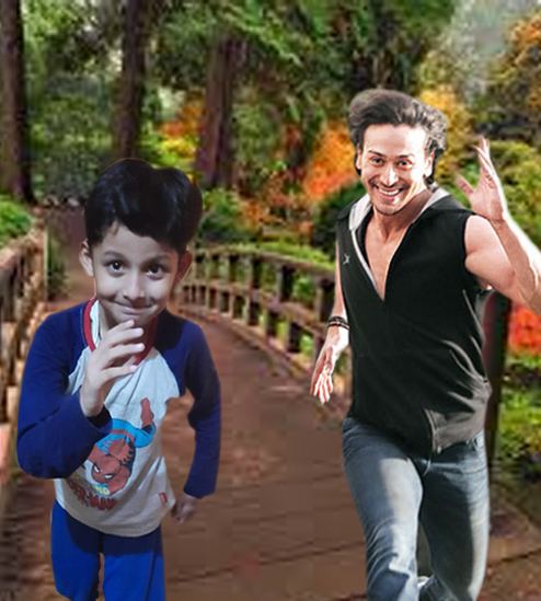 fan of #tigershroff, movie #war Divyansh