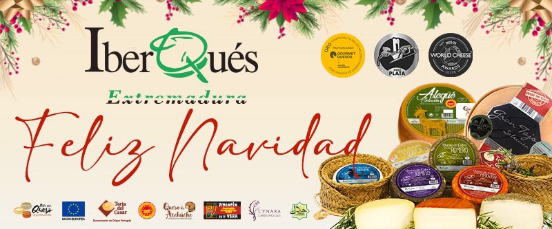 El equipo de Quesería Iberqués Extremadura les desea Feliz Navidad y próspero año 2.023!!!