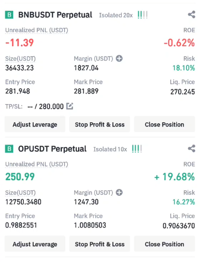 ChaucerMike's tweet photo. Açık işlemler$BNB ve $OP https://t.co/bPhG3i9Lno