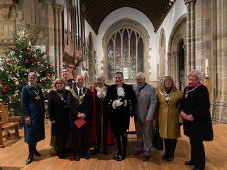 Honoured and pleased to attend the Sunderland Minster Carol Service @SunderlandUK stunning architecture, great music and excellent company a real celebration of this important time of year well done to all #highsheriff