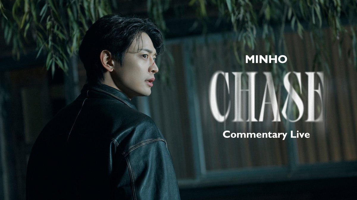 Image for Shortly after 7 p.m.,<MINHO ‘CHASE’ Commentary Live> is about to start! I'm going to tell you all the stories I couldn't tell you in the last broadcast, so please wait a bit while watching the M/V~! See you later 👋 🎬 https://t.co/zoMxUdQTcn 🎬 https://t.co/uMf8xbb5TT MINHO CHASE SHINee https://t.co/Q1cdkC2IEg