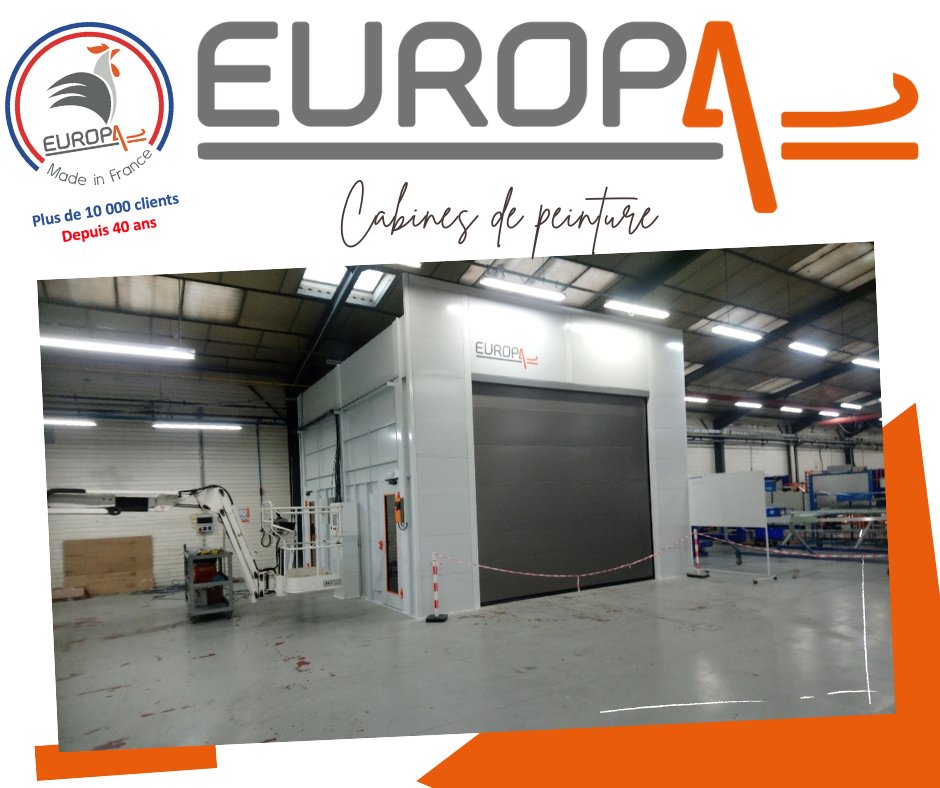 Cabines de peinture Automobile Europa - Fabricant cabines de