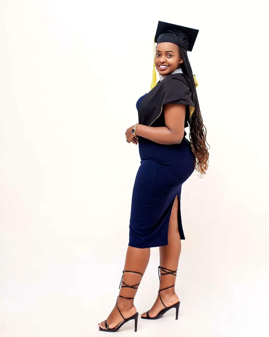 NdabagaImpact's tweet photo. We are very excited to wish a very wonderful graduation day to our own @SandrineGisele https://t.co/MOhI9LBB9Z