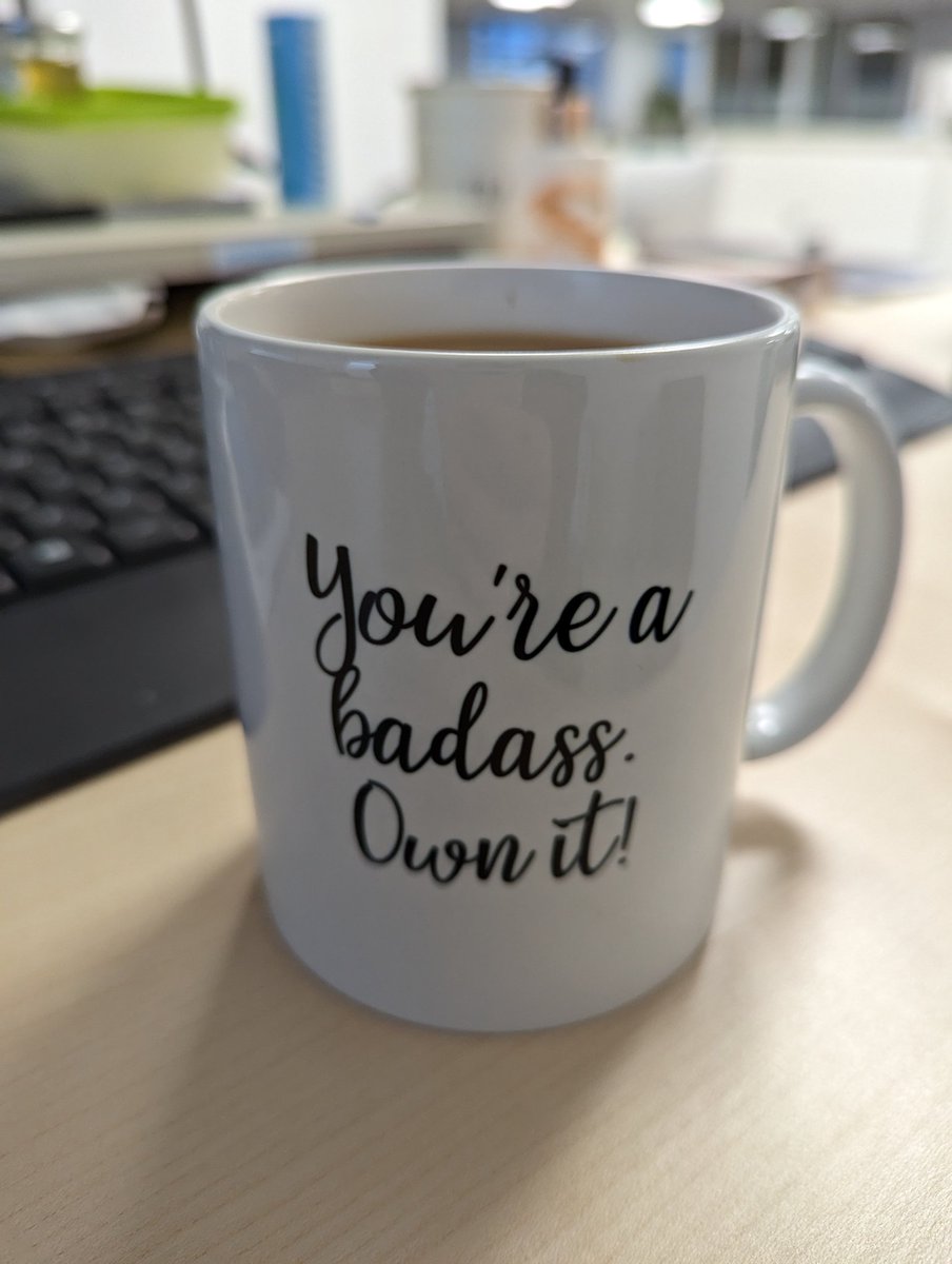 SamCChapman's tweet photo. Starting the week like I mean it this #monday with this fantastic new mug from @jtrollund #Christmas countdown is on 💪 #MondayMotivation #mondaythoughts https://t.co/JQ5QMZriMQ
