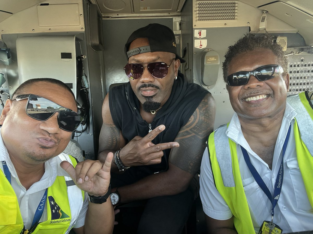 Thank you <a href="/flysolomons/">Solomon Airlines</a> for an amazing flight to Honiara.