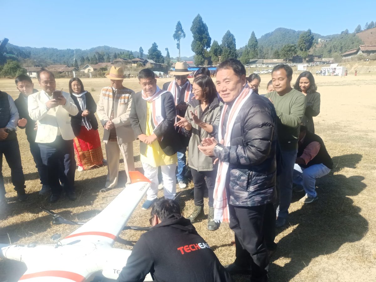 Use of Drone technology in healthcare delivery is future of healthcare services. Future will see more outpatient care &amp; even home-based care that used 2 be delivered in hospital.

I am thankful 2 HCM <a href="/PemaKhanduBJP/">Pema Khandu པདྨ་མཁའ་འགྲོ་།</a> Ji 4 initiating Drone technology in State Healthcare Services
2/2