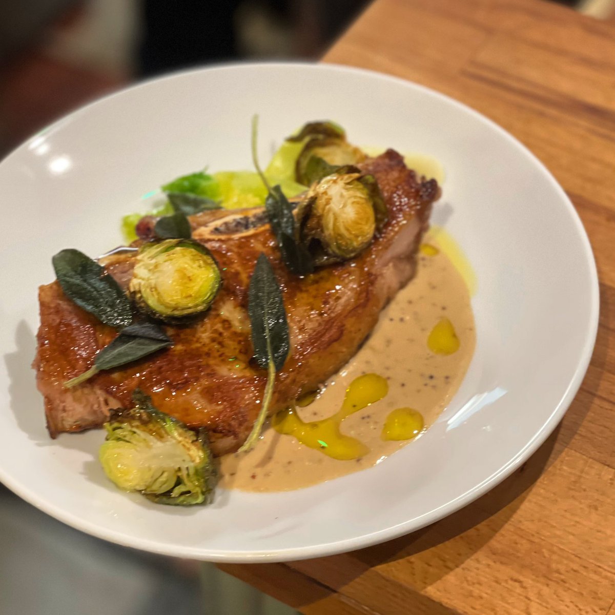 Monday Veal Chop.

Also available every other day of the week.