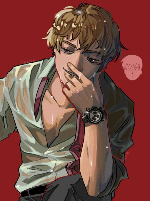 It's a little series #reigenarataka #mobpsycho100 #anime #mp100fanart  
