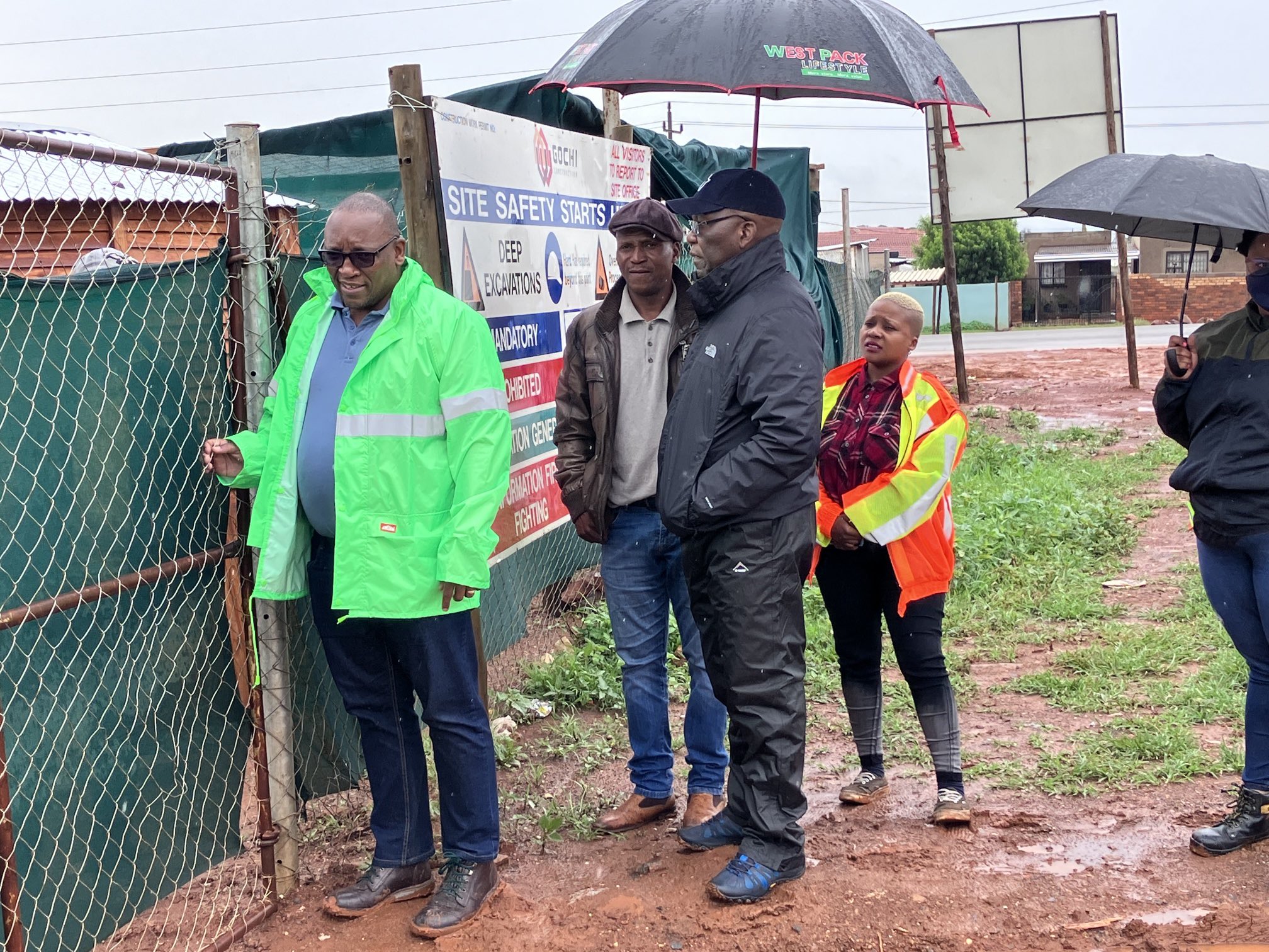 Funzi Ngobeni on Twitter "I have started the day in Orange Farm this