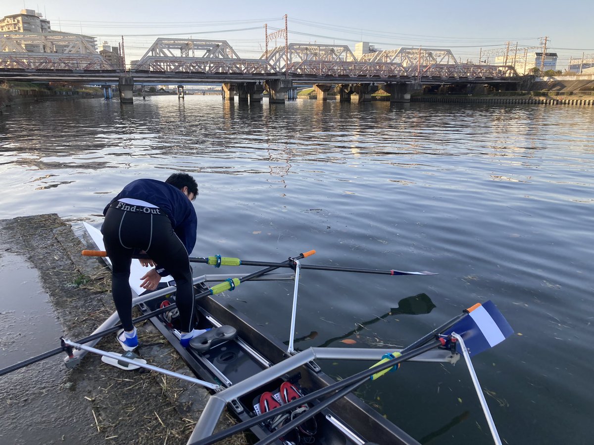 rowinglovers's tweet image. 会社の同期で最近大阪配属になったそうたとダブル漕ぎました！！
めっちゃ楽しかった😆