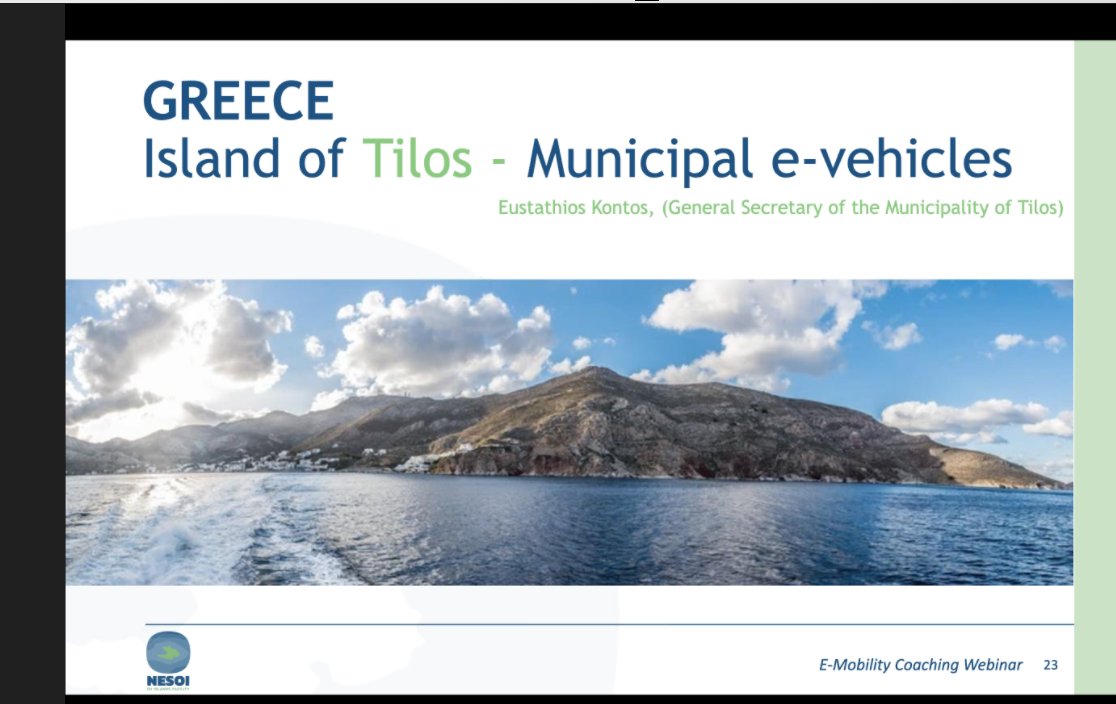 nesoi_energy's tweet photo. 🚗The second project is #NERIDA in #Tilos island in #Greece who is dedicated to best practices on the adoption on municipal e-#vehicles.
#EUproject #EUisland #energytransition #cleanenergy #energy https://t.co/VsBh1nNXVL