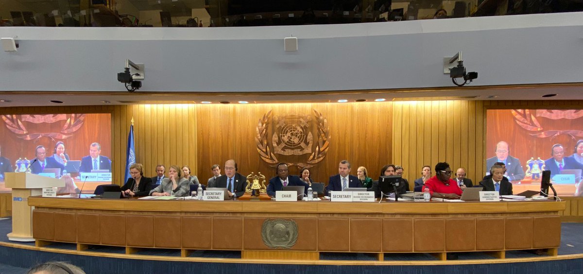 IMO's Marine Environment Protection Committee (MEPC) 79th session has officially opened. Have a look at the busy agenda here: bit.ly/3VRsRqX #MEPC #MarineProtection