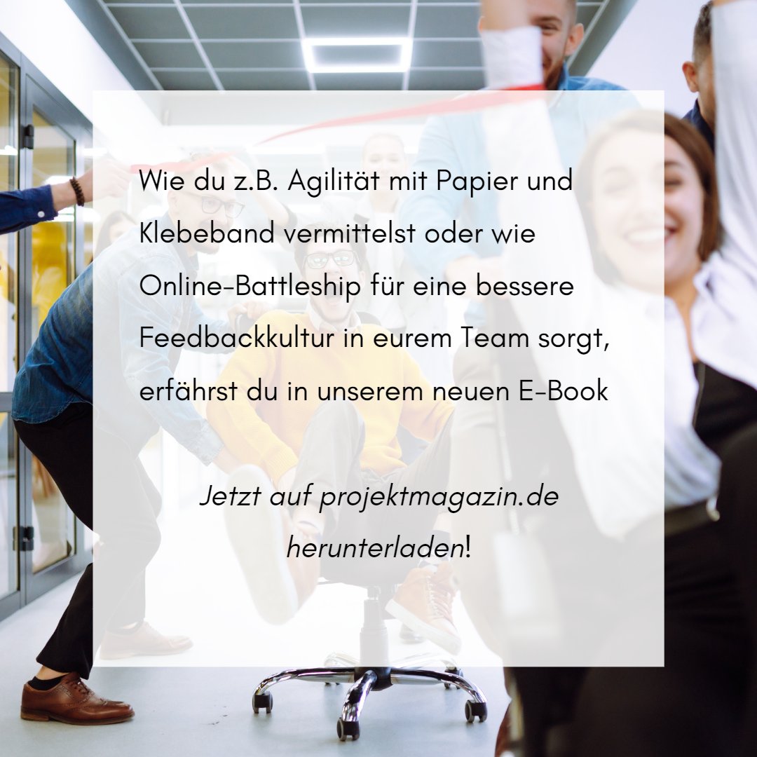 projektmagazin's tweet photo. Kreativität im Projektalltag – geht nicht? Geht doch! In unserem aktuellen E-Book haben wir die besten Techniken und Methoden gesammelt, die Kreativität auch in euren Projektalltag bringen. 
Bild: maxbelchenko – stock.adobe
#kreativität #agilegames #team https://t.co/qivowYSGM0