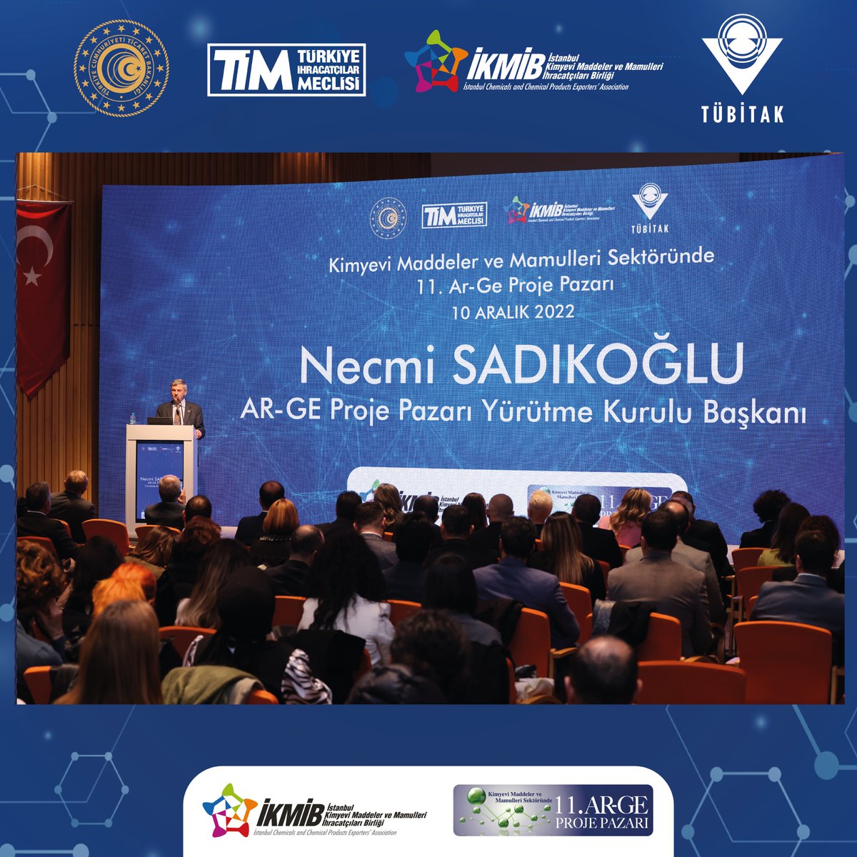 “Kimyevi Maddeler ve Mamulleri Sektöründe Ar-Ge Proje Pazarı” etkinliğimizin bu yıl 11'sini gerçekleştirdik. 

Altı kategoride toplam 136 projenin başvurduğu yarışmada 19 proje ödüle layık görüldü ve toplam 900 Bin TL ödül dağıttık.

#ikmib #kimyaargeprojepazarı #argeprojepazarı