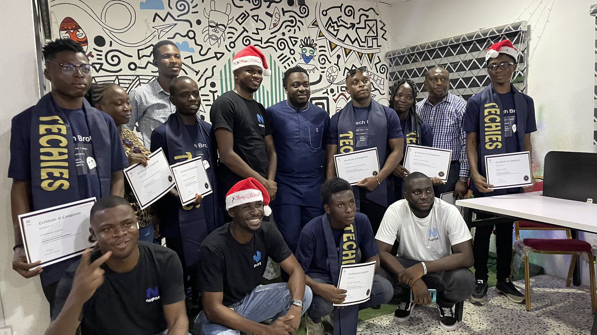 NupatOfficial's tweet image. We want to say a big thank you to everyone who attended our Graduation ceremony both physically and virtually. It was a beautiful one and a motivation to all our students to do more amazing things out there. 

Thank you !!! 💙

#techgraduation #lagos