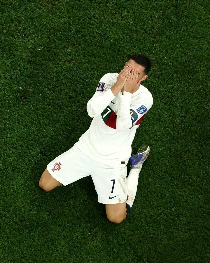Shakila136's tweet photo. It really hurts a lot.  We will miss you a lot # CR7 https://t.co/iZJ21vyZYA