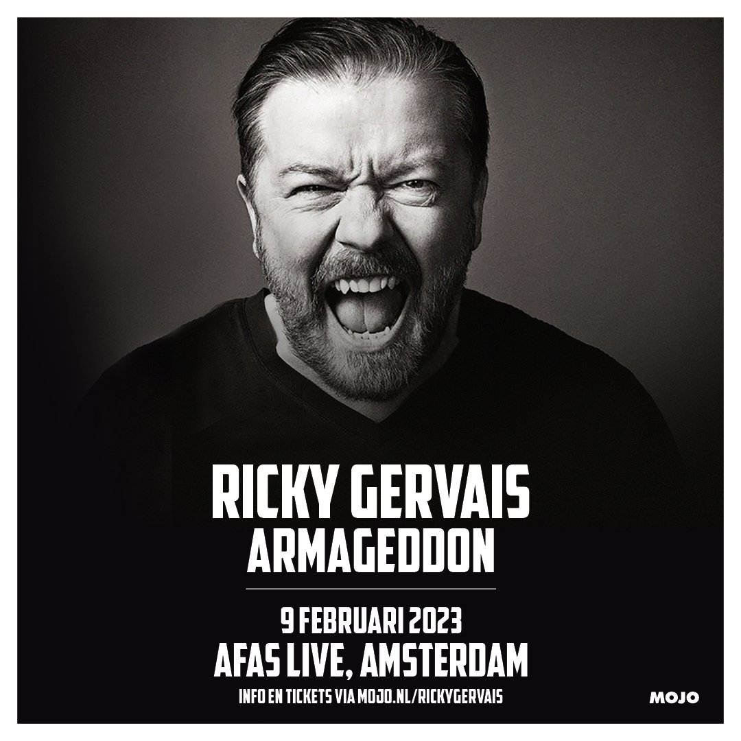Ricky Gervais on Twitter: "RT @AFASLive: De bekroonde comedian, acteur