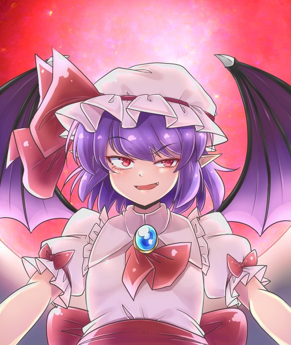 紅き月夜の吸血鬼
#東方Project  #レミリア・スカーレット 