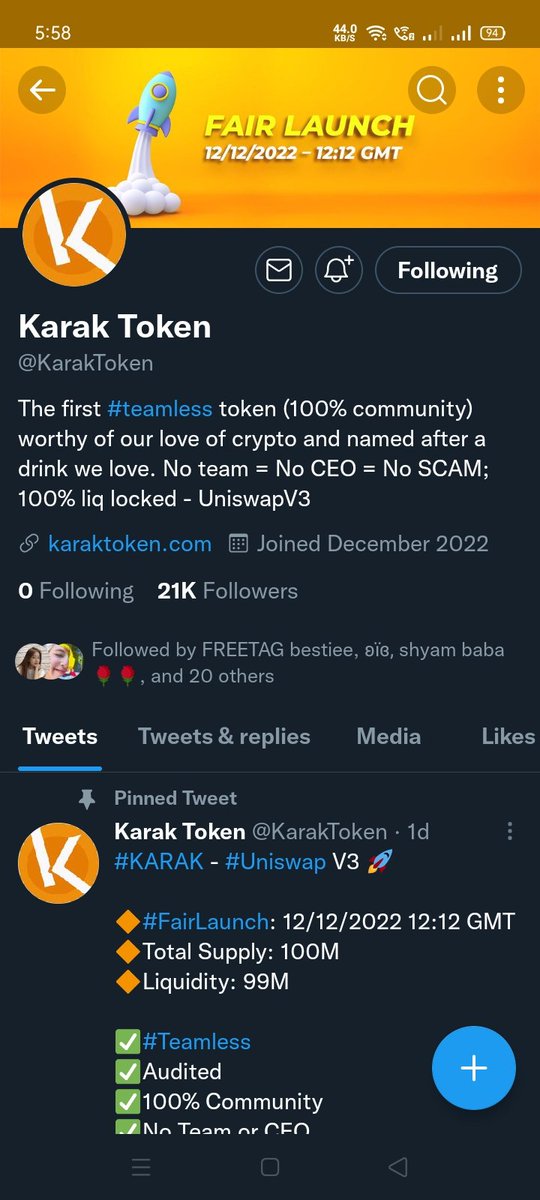 kikato_01's tweet photo. @GiveAwayHost @KarakToken https://t.co/AlDAm6XhQS