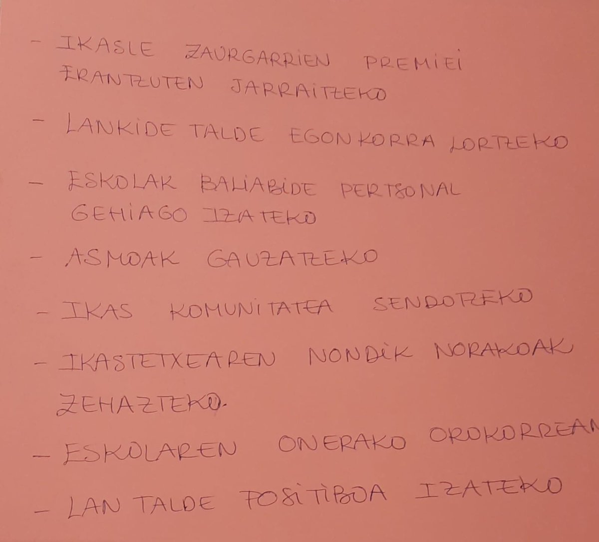 #ZP22 6.taldeko asmoak...