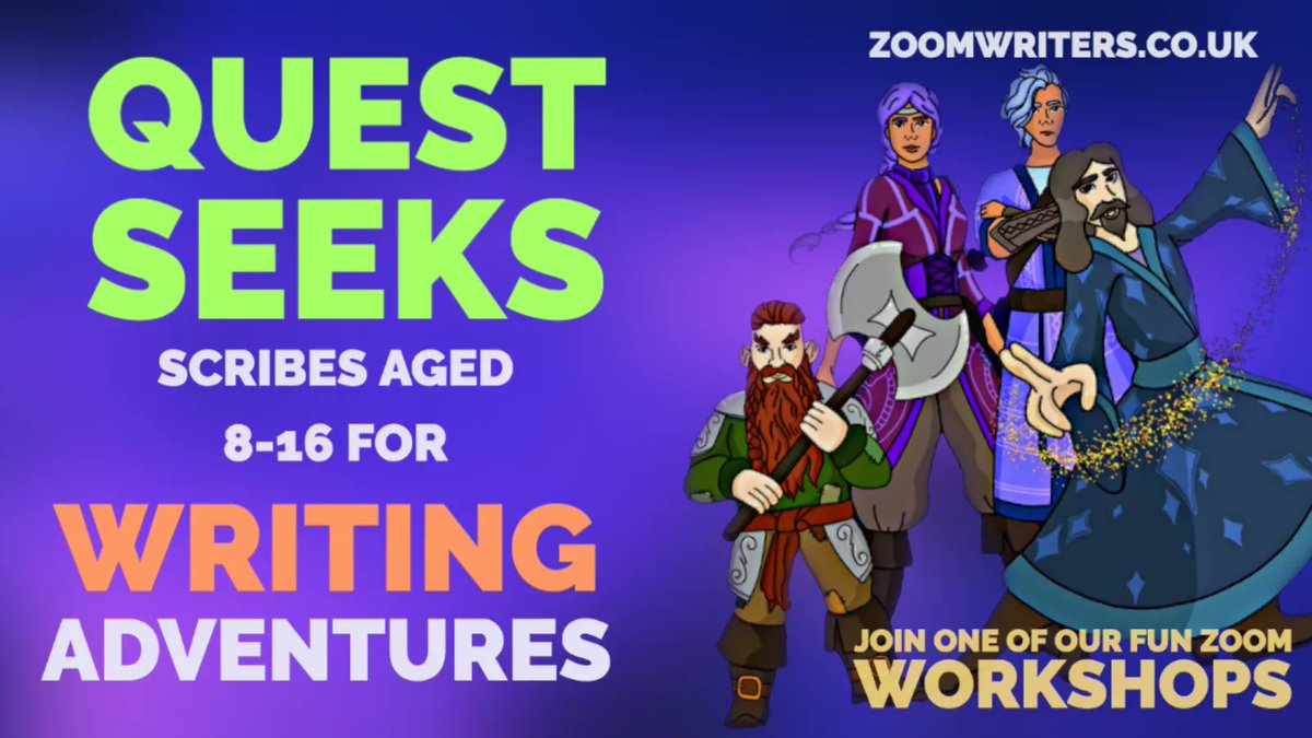 MogzillaBooks's tweet image. #Spartapuss author Robin Price is running several ZoomWriters workshops online.  Are you a #HomeSchooling parent, or do you have a child with an active imagination, or who needs to come out of their shell, come and join us...

buff.ly/3vspSIc