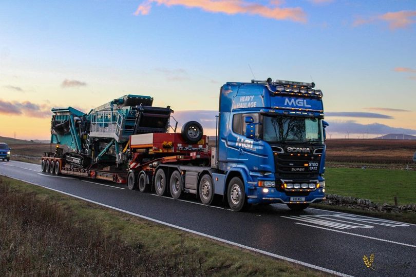 An MGL @ScaniaUK hard at work. Photo by Murray Coghill for #CaptureoftheQuarter.