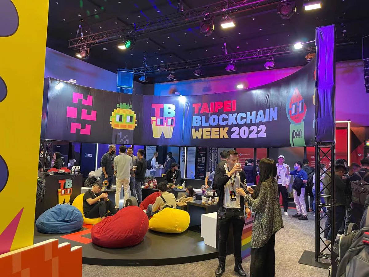 🔥Taipei Blockchain Week #TBW2022 正式拉开帷幕～
📹看看我们今天采访了谁？ <a href="/shibuyaxyz/">shibuyaxyz</a> 的联合创始人Emily <a href="/pplpleasr1/">pplpleasr</a>  
👬欢迎台北的朋友们见面聊聊，未来几天我们都在现场采访，期待下一位嘉宾就是你～