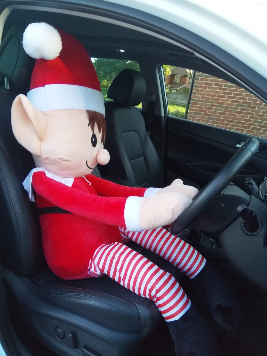 PTFAHeadcorn's tweet photo. Elf had to drive her/himself to school this morning. We hope s/he got in safely through the snow &amp; ice! Where will s/he be hanging out today? Wherever s/he is, we hope s/he stays safe &amp; warm. Can you keep your eyes peeled for her/him? https://t.co/2GoC7ki5v7