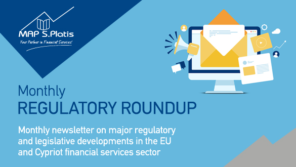 MAPSPlatis's tweet image. 🔊 Our monthly 𝗥𝗲𝗴𝘂𝗹𝗮𝘁𝗼𝗿𝘆 𝗥𝗼𝘂𝗻𝗱𝘂𝗽 is now out!

Check out the 𝗗𝗲𝗰𝗲𝗺𝗯𝗲𝗿 𝗜𝘀𝘀𝘂𝗲 to learn about the most recent legislative and #regulatorydevelopments affecting the #EU and Cypriot #financialservices sectors!
👉 mapsplatis.com/regulatory-rou…