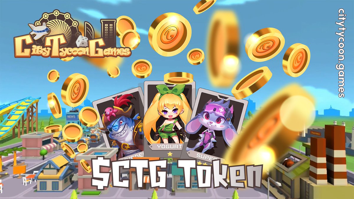 BQWL88's tweet photo. TECHNICAL ADVANTAGES⚙️

$CTG Tokens are circulated in-game and can be transferred or purchased to buy scarce heroes or #props. It can also be used to train heroes and build cities.

#CityTycoonGames #GameFi https://t.co/NDDvj67FdD