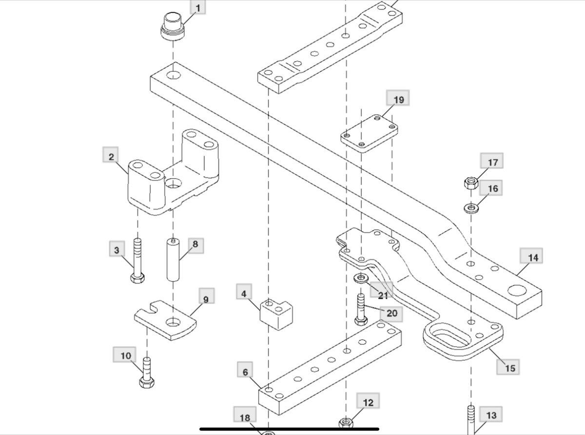 I’m after a couple of drawbar parts for my 8520. Parts 4 and 6 in the picture. UK based please?