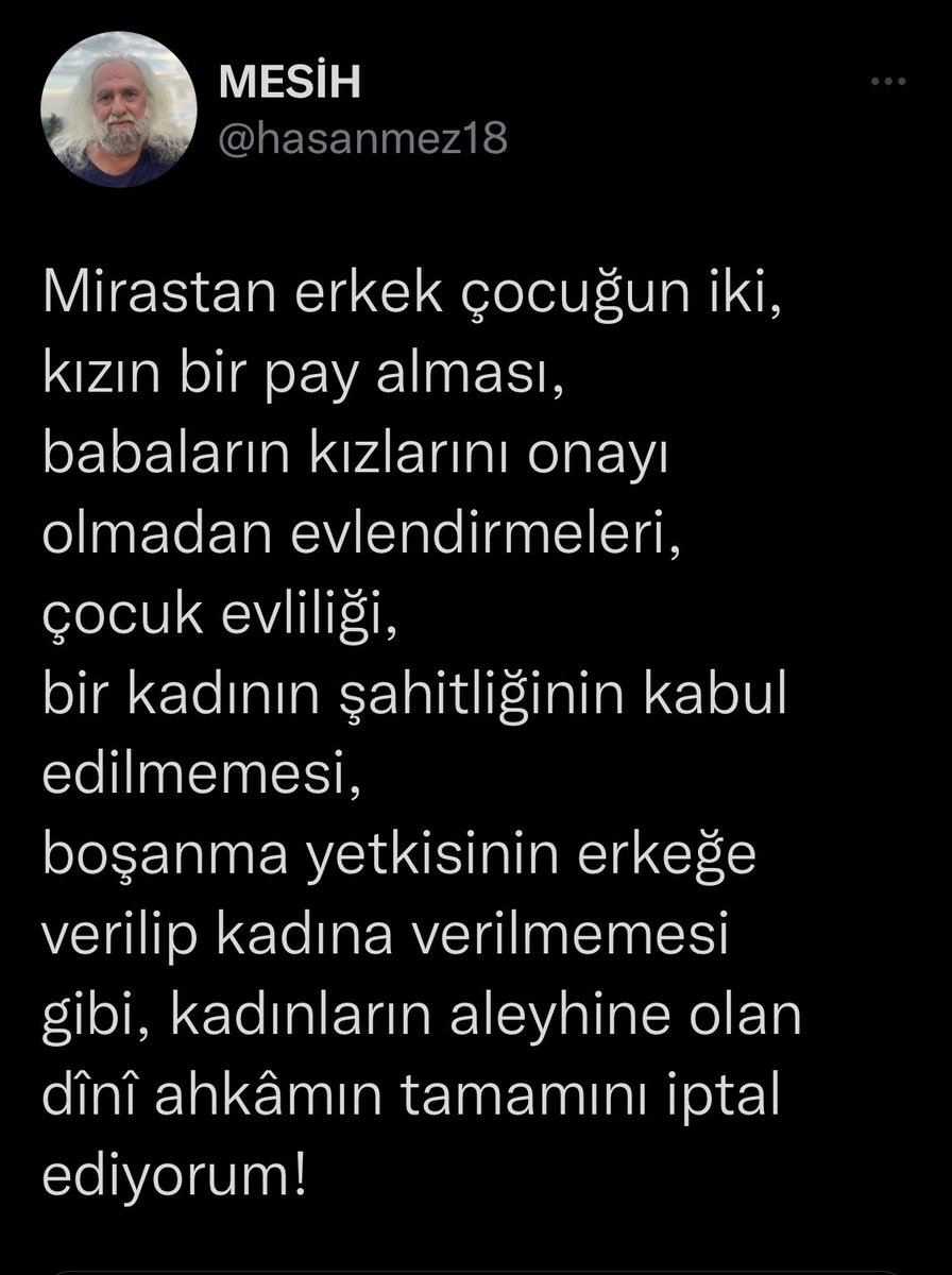 mesih_isa_hasan's tweet photo. Çocuk evlilikleri, Peygamber ve ashabının yaşamında olduğu için, Kuran, hadis, fıkıh kitaplarında yer almış!
Çocuk evlilikleri yalnız İslamda değil, diğer dinlerde de var!Sorun, tarikat, cemaat sorunu, bireysel sapkınlık sorunu değil, din sorunu, din eğitimi sorunudur!
GERÇEK BU! https://t.co/yo63ihBDOJ