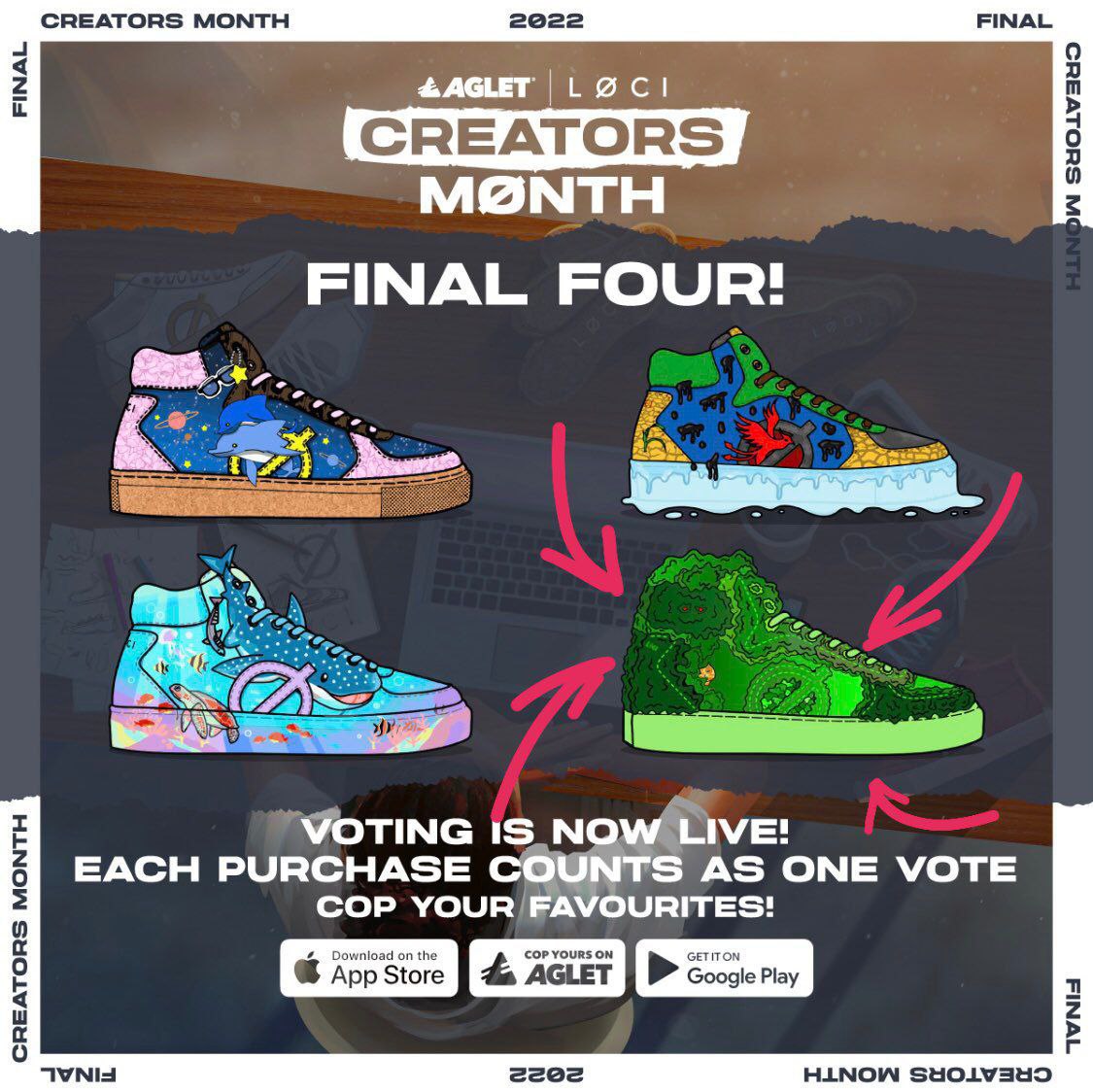 aglet_qwt's tweet photo. Vote today for Loci Eleven "Bush"🥵🥵🐱😍
#aglet #agletapp #agletcreators
@AgletApp @agletdave https://t.co/IgmhDx6HhC