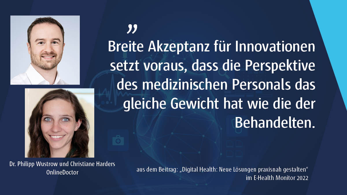 MWVberlin (@mwvberlin) on Twitter photo Im „E-Health Monitor 2022“ 🩺 rekapitulieren Expertinnen und Experten die Entwicklungen des deutschen Gesundheitssystems in Bezug auf #Digitalisierung, E-Health und die #ePA.
Zentrale Ergebnisse ansehen: lnkd.in/dzVPbEqy
<a href="/OnlinedoctorAG/">OnlineDoctor_AG</a> <a href="/ChristianeJakob/">Christiane Harders</a> Im „E-Health Monitor 2022“ 🩺 rekapitulieren Expertinnen und Experten die Entwicklungen des deutschen Gesundheitssystems in Bezug auf #Digitalisierung, E-Health und die #ePA.
Zentrale Ergebnisse ansehen: lnkd.in/dzVPbEqy
<a href="/OnlinedoctorAG/">OnlineDoctor_AG</a> <a href="/ChristianeJakob/">Christiane Harders</a>
