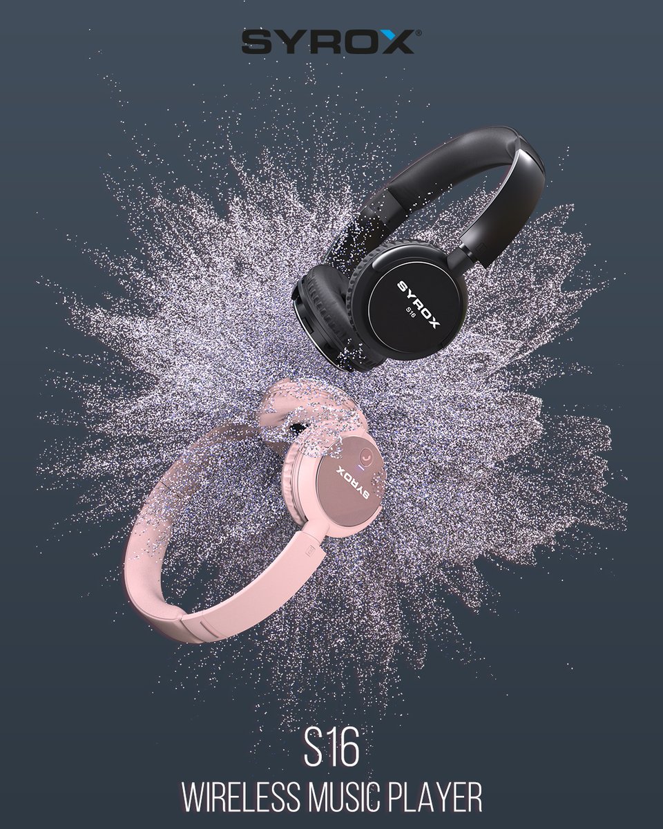 S16 Kulaklık
Kablosuz, kablolu veya micro SD kart ile müzik dinleyebilir oyun oynabilirsin!
#syroxtechnologies #syrox #headphone #music #headset #wireless #microsdcard #game #color #headsetbluetooth #efsane #oyun #mikrosd #kulaklık #müzik #kablosuzkulaklık