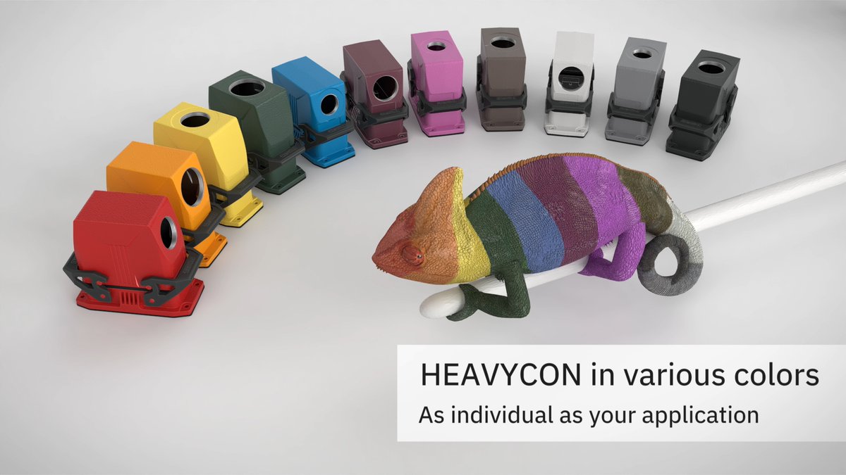 PhoenixContactU's tweet image. #MondayMovie- personalise your machine or application by choosing the colour of your Heavycon connectors!  Find out more in this week&apos;s video &amp;gt;&amp;gt; phoenixcontact.com/en-gb/monday-m… #heavydutyconnectors #machinebuilding #cabinetbuilding