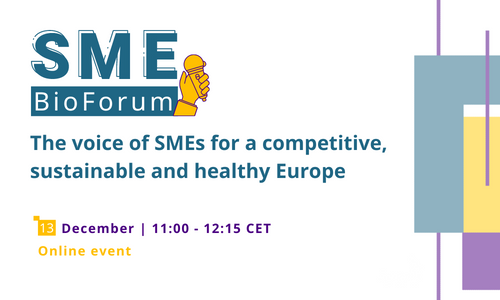 EuropaBio's tweet photo. Interested in the latest policy developments for #ATMPs🧬and Europe's #GreenTransition🍃? 

Join us tomorrow for the first online #SMEBioForum that will be open to the public.

📅 December 13, 11:00-12:15 CET 
🔗https://t.co/7MqLvmG7q2 https://t.co/QLgGBa3At6