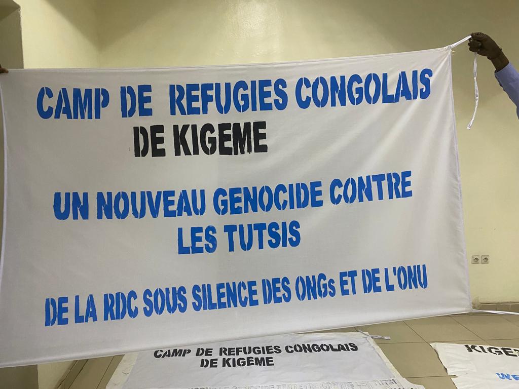 Tous, stop au génocide contre les tutsis de la RDC