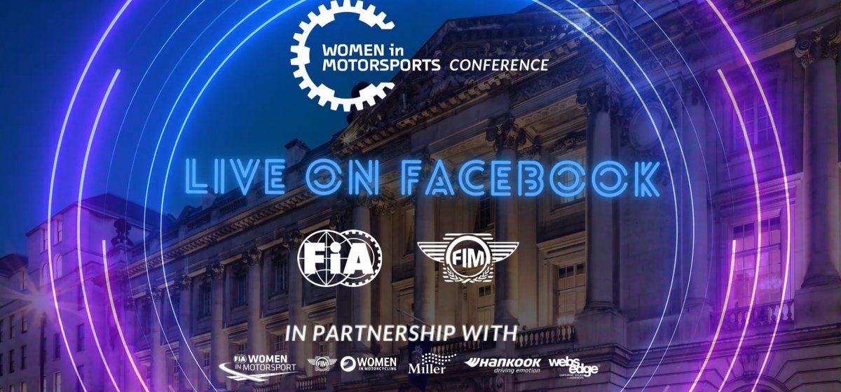 fia's tweet photo. Watch the FIA / FIM Women in Motorsports Conference live on Facebook:
https://t.co/oqTC2Aemzk
@fiawim @FIM_live
#WomenInMotorsport #wimconference https://t.co/Q28uh8s3hN