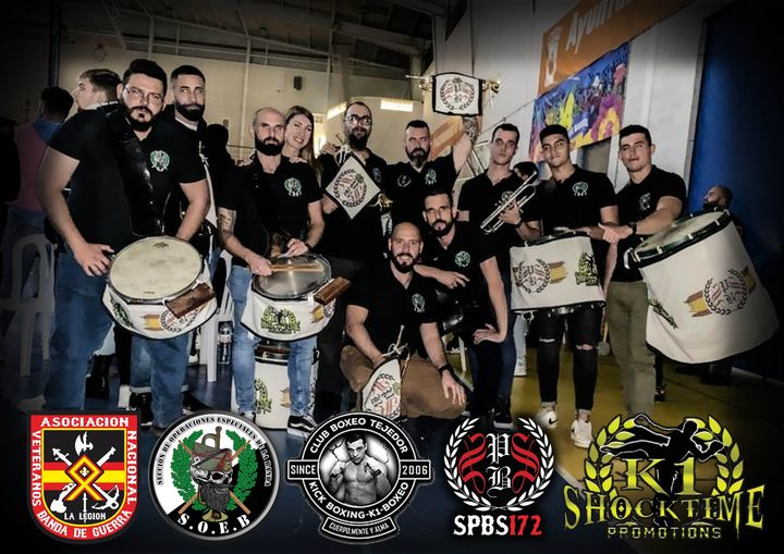 El pasado sábado 10 de diciembre, la Asociación Nacional de Veteranos de la #BandaDeGuerra junto con activos de la Banda de Guerra del #Tercio "Don Juan de Austria" III de #LaLegión y #VeteranosLegionarios, hicieron la apertura de la ceremonia del campeonato de España de la #WKL.