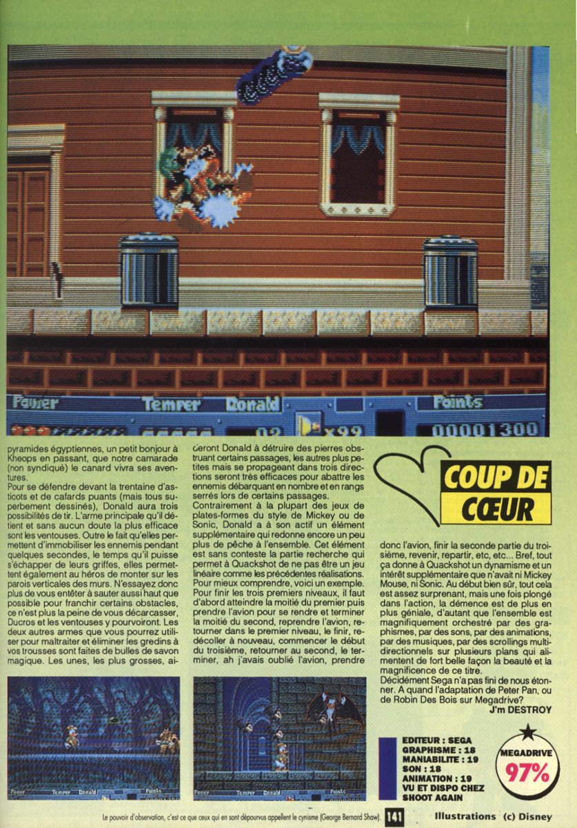 AllmightoFranky's tweet photo. Pour finir la #Megadrive à l'honneur avec #Quackshot et #WonderboyV deux hits sur la 16bits de #SEGA, et #BoulderDash sur la #Nes!!! https://t.co/JxVUfuRo8d