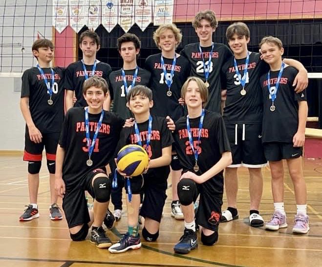 Silver medal this past weekend, congrats to our Grade 9 boys, and thanks for the Grade 8 boys who helped us out all weekend and played so great! 🏐🥈<a href="/mpipanthers/">MPI</a> <a href="/PenneyValerie/">Valerie Penney</a> <a href="/nodonnell67/">natalie odonnell</a>