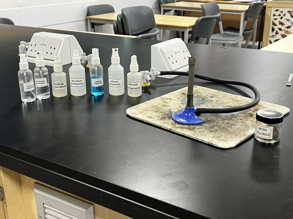 DeansScience's tweet photo. Mr Wight, Mr McLay, Mrs Smith &amp; Mr Wright from Chemistry had flame tests up and running as well as testing pH of various substances. https://t.co/NUK2rBreBT