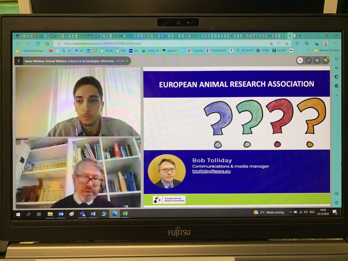 Ali Halajian (@AliHalajian) on Twitter photo 2022-12-12 13:36:19 Great to hear @The_EARA using Twitter ambassadors,
I will look for next call to apply and become one of them
#SciComm #ScienceCommunicator #TwitterAmbassador
Thanks @Swiss3RCC for the nice event #3Rs ,
LAS needs much more #ScienceCommunication .
@adrian_3r Great to hear @The_EARA using Twitter ambassadors,
I will look for next call to apply and become one of them
#SciComm #ScienceCommunicator #TwitterAmbassador
Thanks @Swiss3RCC for the nice event #3Rs ,
LAS needs much more #ScienceCommunication .
@adrian_3r