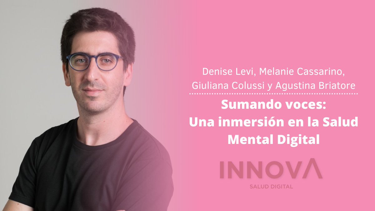 informaticaHIBA's tweet photo. 🗣️ Una entrevista con el psicólogo Guido Enterberg donde nos enteramos sobre los aportes y desafíos de la aplicación de herramientas digitales en el campo de la Salud Digital.

👉 En "Sumando voces: Una inmersión en la Salud Mental Digital."

🔗 https://t.co/k9iFBiP1jZ https://t.co/V1R9Wzmv6J