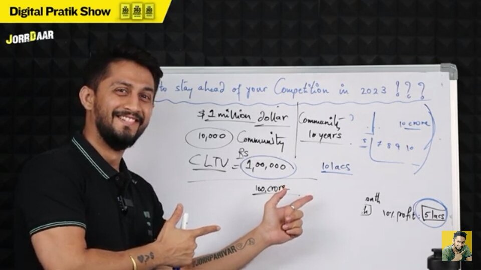 mesurajsingh_'s tweet photo. Jordar take away - $10M in 10 year plan is really awesome. 
Full value packed video 💥 #DigitalPratikShow https://t.co/OlMRAodYKh