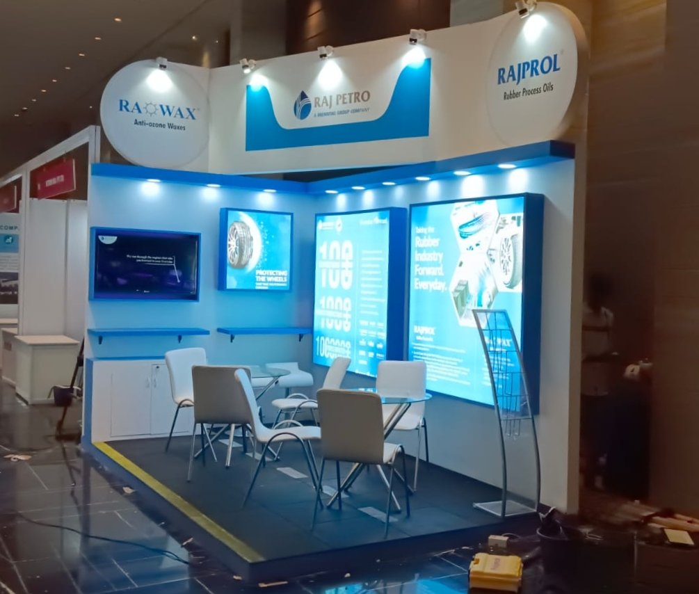 mediaunbox's tweet photo. Exhibition Booth Designing &amp; Fabrication done at #irc 2022 for our client #rajpetro at Bengaluru

#rajpetro #irc2022 #unboxevents #unboxmediaandevents #mediaunbox #digitalmarketing #exhibitions #outdooradvertisments #eventmanagement #eventorganizers #advertisingagency #teamunbox https://t.co/0a1oZSEzTx