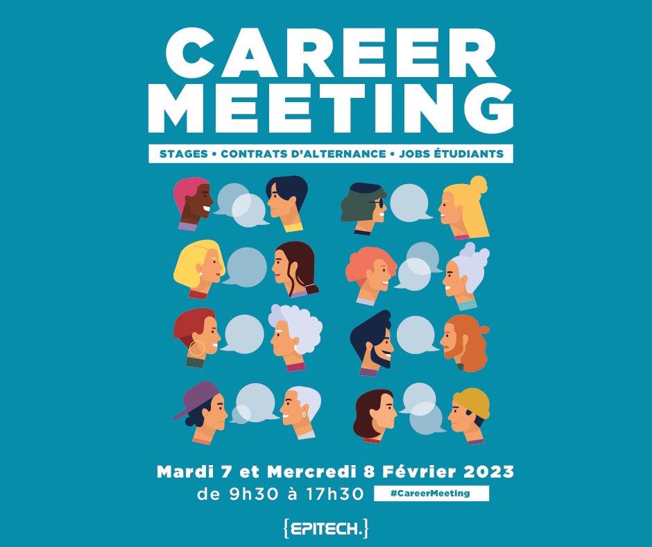 Therealmarinep's tweet photo. #Recrutement 🤝 Nous organisons en février prochain sur le campus @Epitech de #Nancy un #jobdating ! Si vous êtes à la recherche d’un stagiaire ou d’un alternant #IT en #lorraine, vous y trouverez sûrement votre bonheur 😉
Inscription gratuite 👉  https://t.co/hcUUH9SBp0 https://t.co/WnLCj0VH75