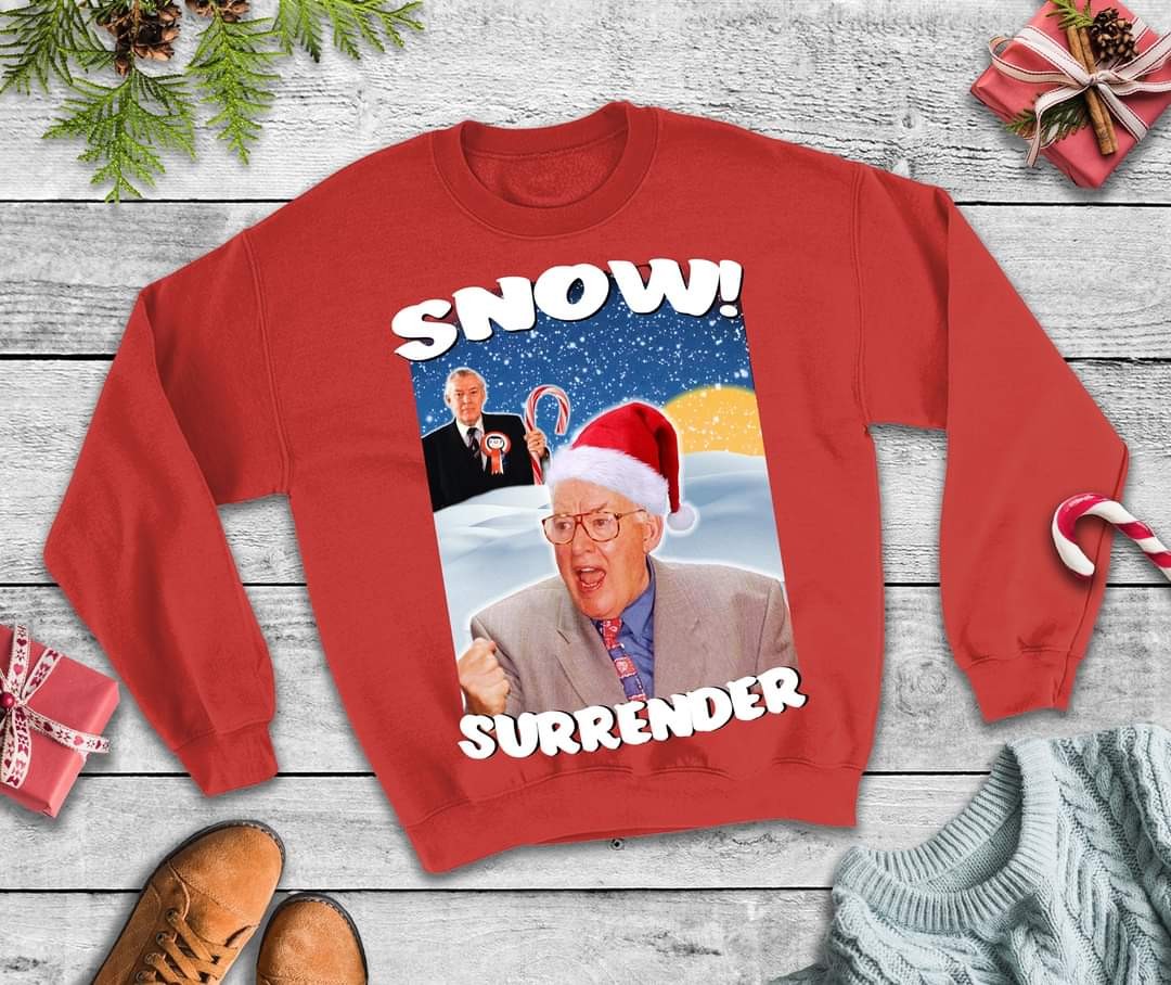 shamrocksupers1's tweet photo. Snow Surrender Christmas Jumper Available @
https://t.co/F2oAQyAFj8
#snowsurrender https://t.co/D4yTygSI3p